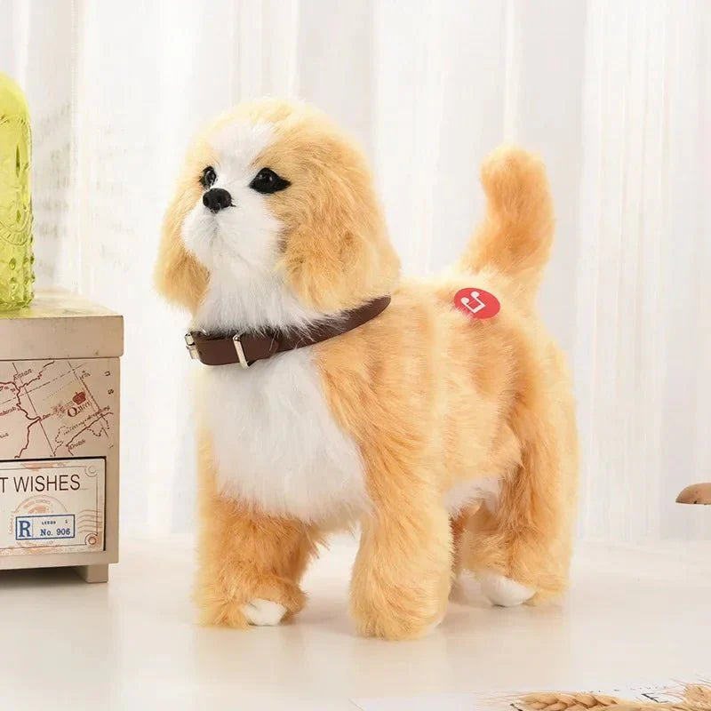 Electric Pet Dog: Voice-Control & Touch-Activated Interactive Plush Robot — View 9