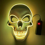 Halloween Movable Jaw Realistic Skull Mask - Best Full Head Latex Cospla... — View 19