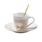 Luycho Anamorphic Mirror Reflection Cup | Locomotion Series Coffee & Tea Set - Quincelle.co