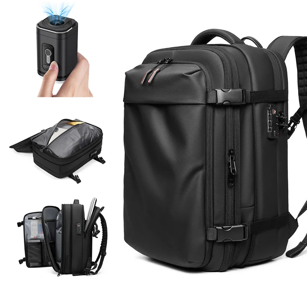 Quincelle 17-Inch Hybrid Compression Backpack | The Ultimate Space-Saver f... — Gift Idea