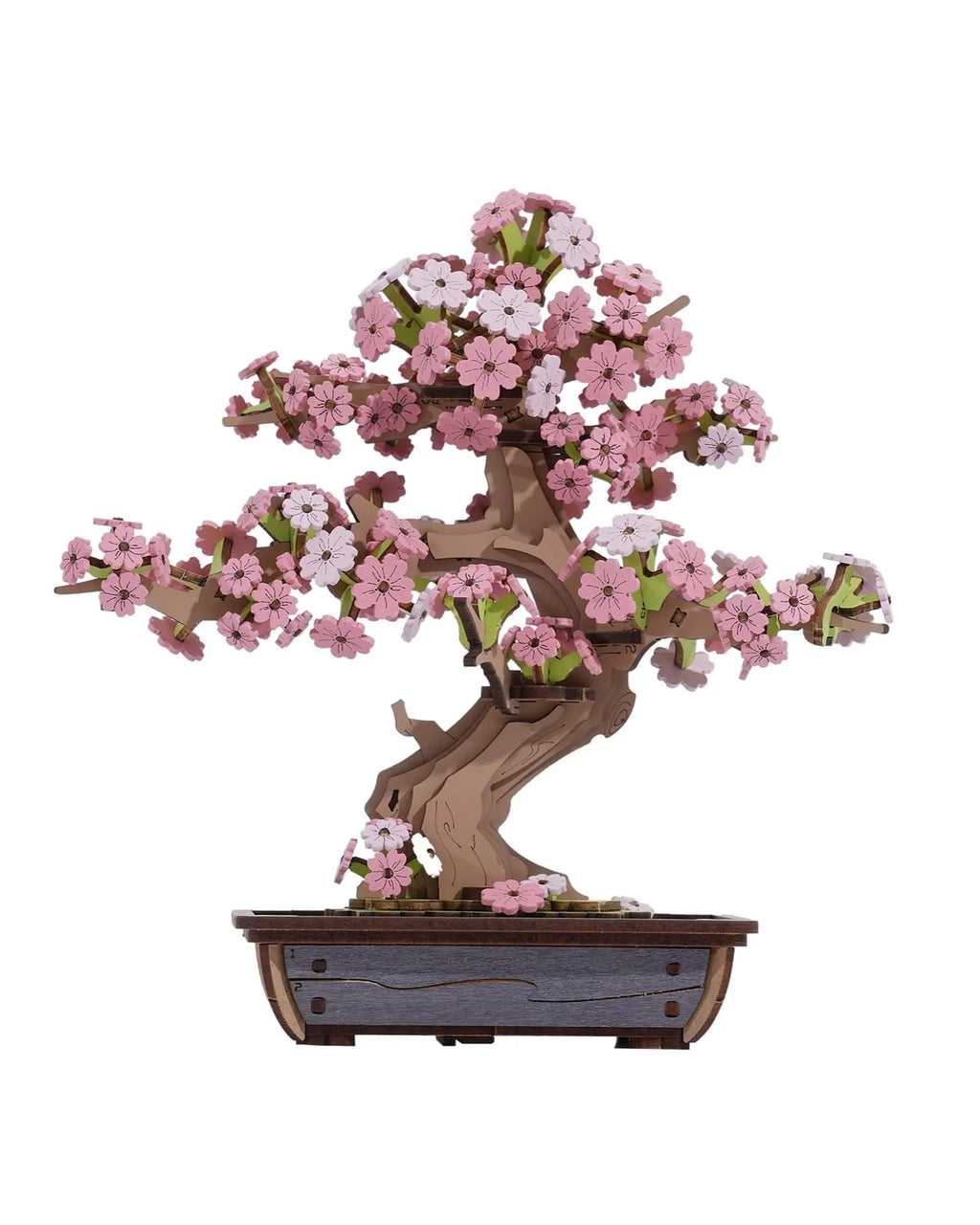 Rolife™ Eternal Bonsai Series | 3D Wooden Sakura & Evergreen Pine Puzzle Kit - Quincelle.co