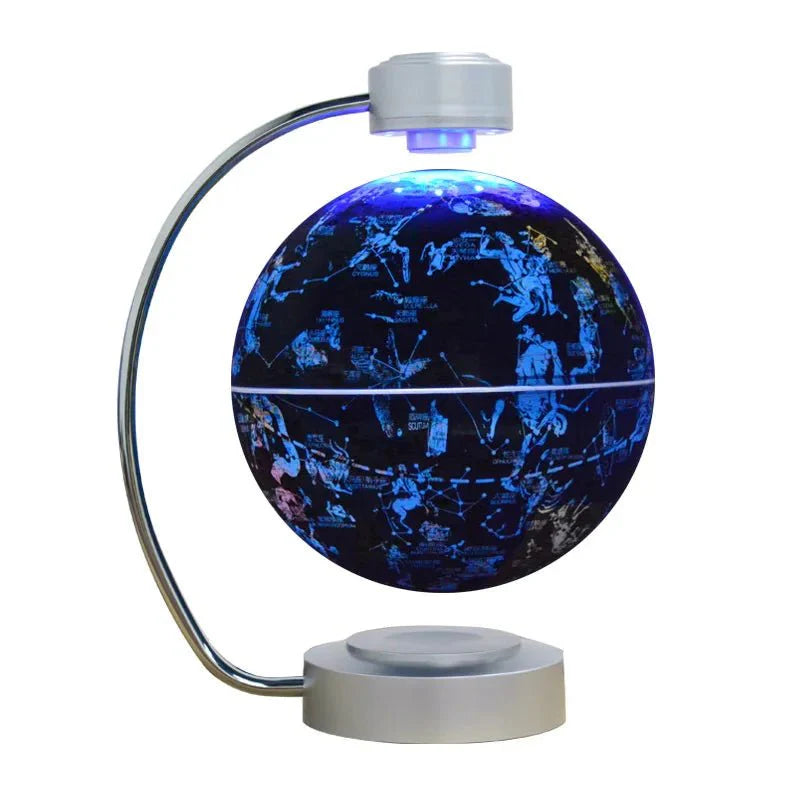 Levitating Globe 8" LED Luminous Floating World Map Globe Gift for Men Home Office - Quincelle.co