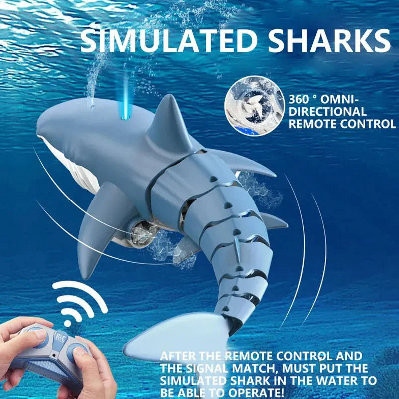 Smart RC Submarine Whale Shark Drone - Quincelle.co