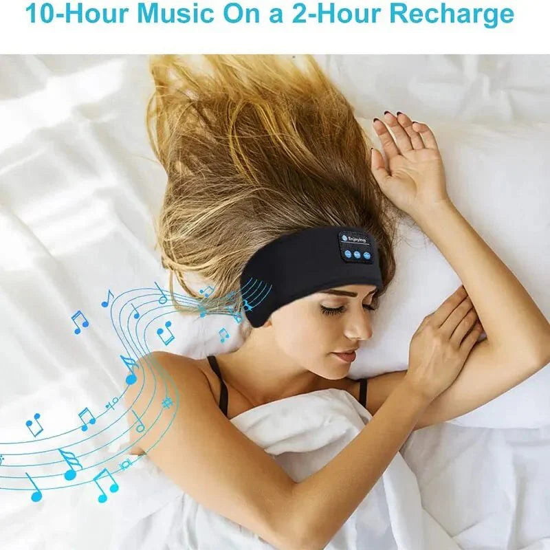 Bluetooth Sleep Headband Wireless Sports Earphones Eye Mask with Built-i... — View 6