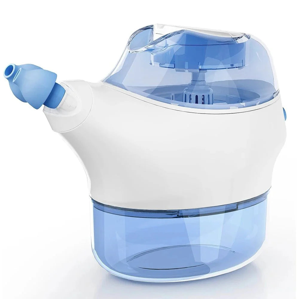 Electric Nasal Rinse Machine – Pulsating Saline Flush System with 50 Pre - Measured SaltPods - Quincelle.co