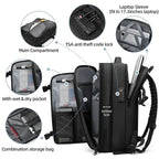 Quincelle 17-Inch Hybrid Compression Backpack | The Ultimate Space-Saver f... — View 3