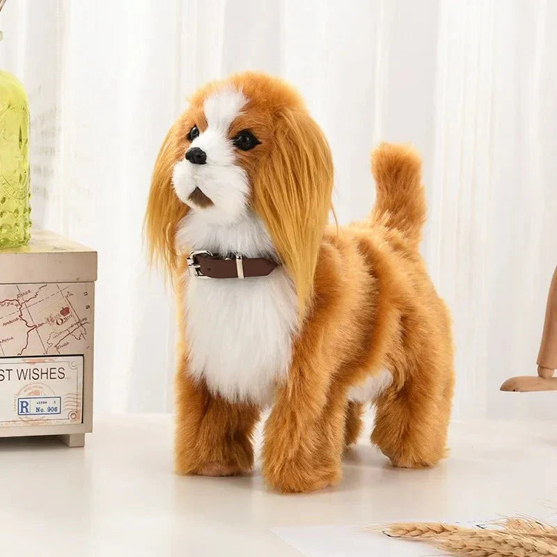 Electric Pet Dog: Voice-Control & Touch-Activated Interactive Plush Robot — View 7