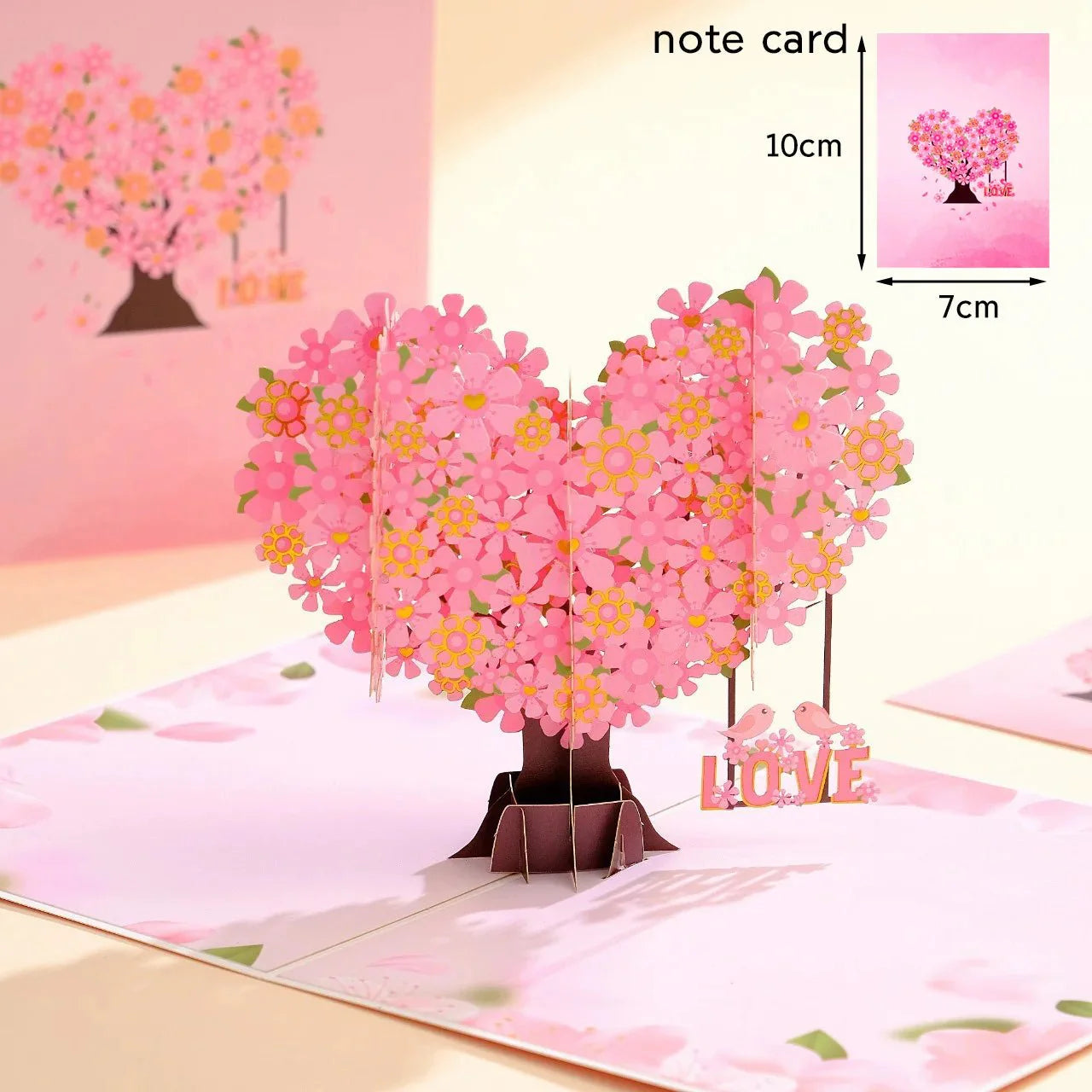 Thoughtful 3D Pop - Up Flower Bouquet Card - Forever Floral Greeting Set - Quincelle.co