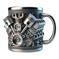 V8 Engines Stainless Steel Tankard Mug - Quincelle.co