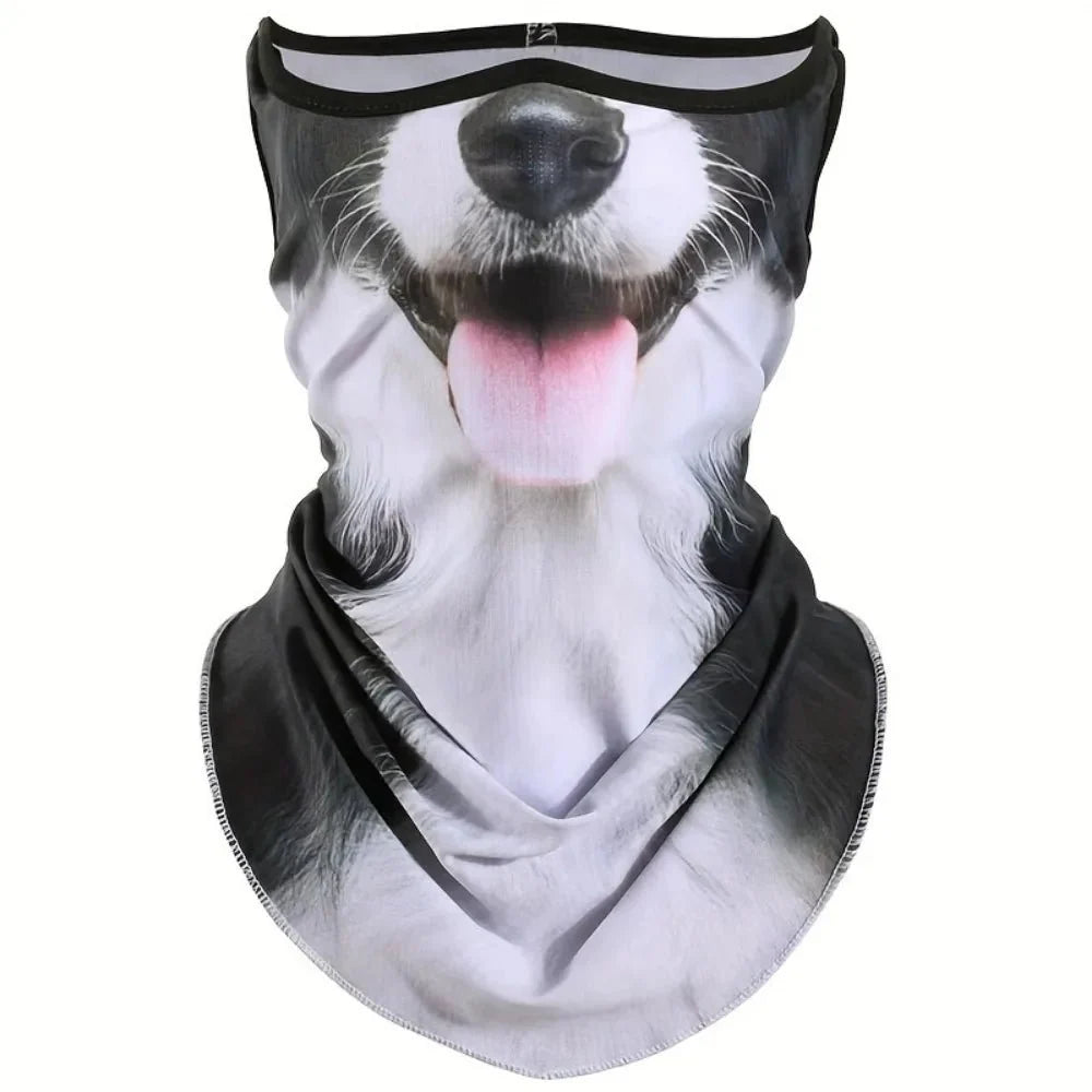 3D Cat Design Full Face Balaclava | Breathable Summer UV Sun Shield — View 8