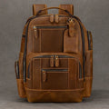 Newsbirds Retro Luxury Leather Backpack - The 2026 Executive Daypack - Quincelle.co