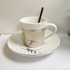 Luycho Anamorphic Mirror Reflection Cup | Locomotion Series Coffee & Tea Set - Quincelle.co
