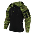 Tactical Camouflage Combat T-Shirt - Wear - Resistant Airsoft & Hunting Apparel - Quincelle.co