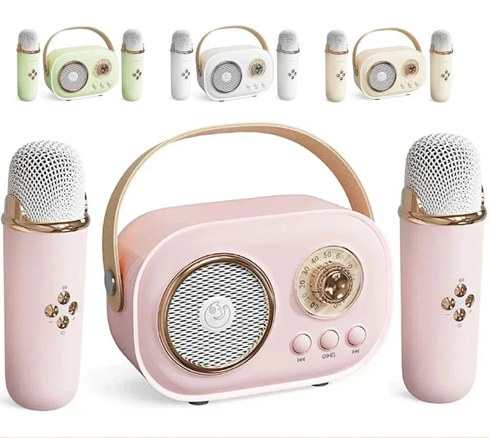 Quincelle: Bluetooth Karaoke Speaker | TF Card, FM Radio, HiFi Bass, Hand... — Gift Idea