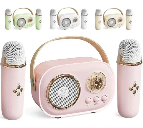 Quincelle: Bluetooth Karaoke Speaker | TF Card, FM Radio, HiFi Bass, Hand... — Gift Idea