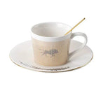 Luycho Anamorphic Mirror Reflection Cup | Locomotion Series Coffee & Tea Set - Quincelle.co