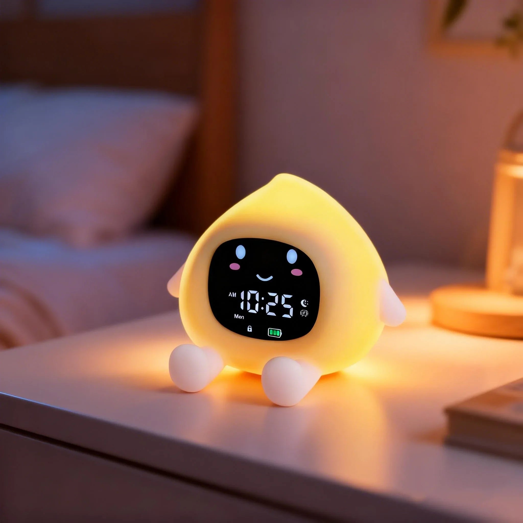ORIA Kids Alarm Clock – Smart Sleep Training & 9 - Color LED Night Light - Quincelle.co