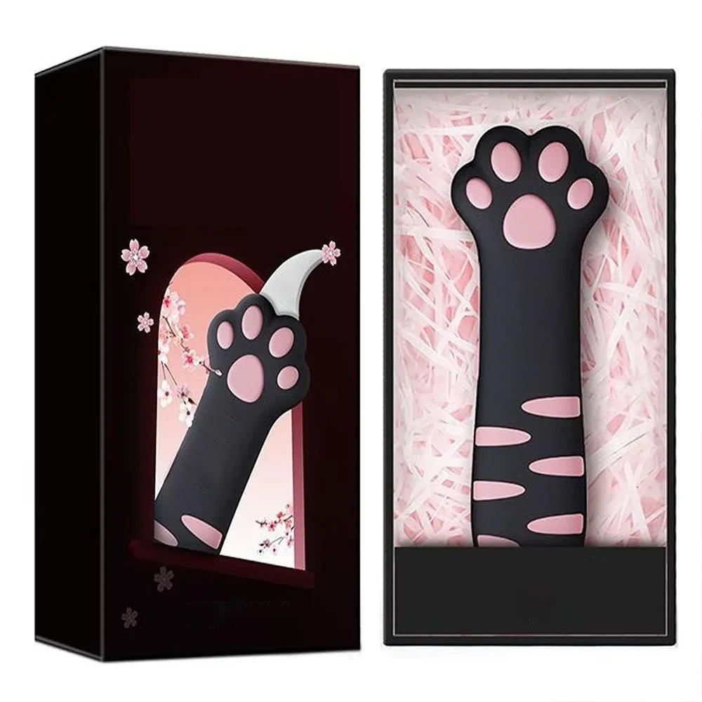 Cute Cat Paw Sharp Box Cutter: Mini Portable Cat Claw Utility Knife — View 10