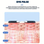 6-Mode Rechargeable Electric Pulse Massager – Compact Portable Device — View 7