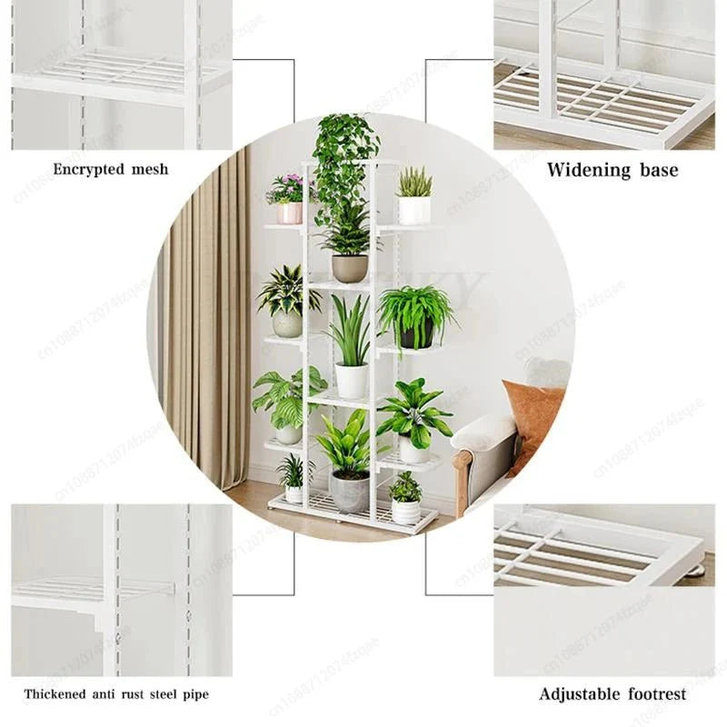 Professional Indoor/Outdoor Plant Stand – 5 - Tier & 7 - Tier Display Organizer - Quincelle.co