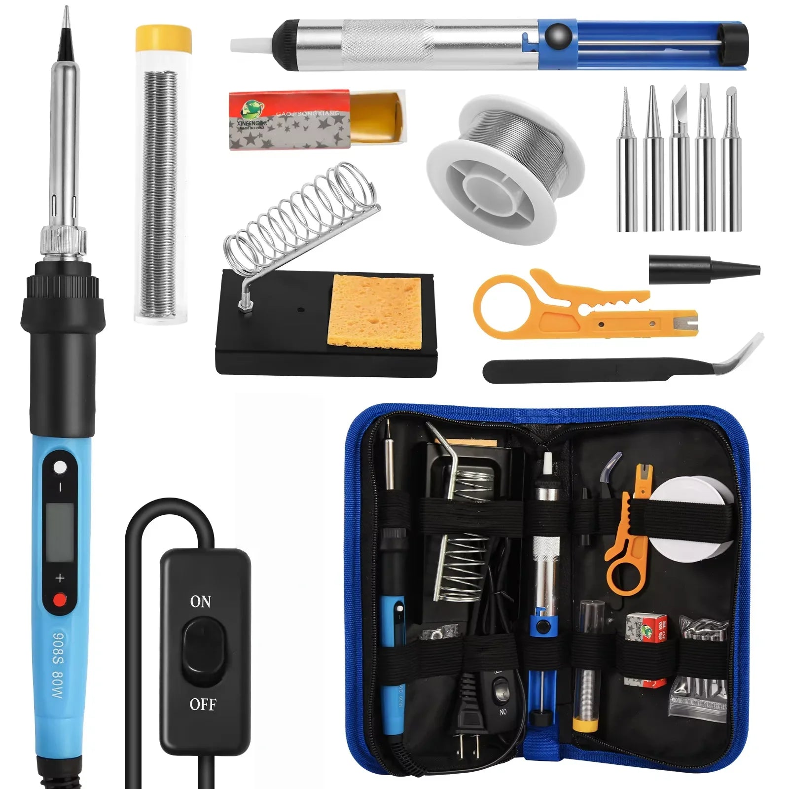 Digital Soldering Iron Kit – Precision Welding & Repair Tool — Gift Idea