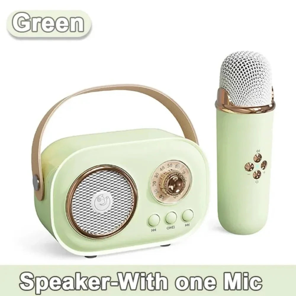 Quincelle: Bluetooth Karaoke Speaker | TF Card, FM Radio, HiFi Bass, Hand... — View 7