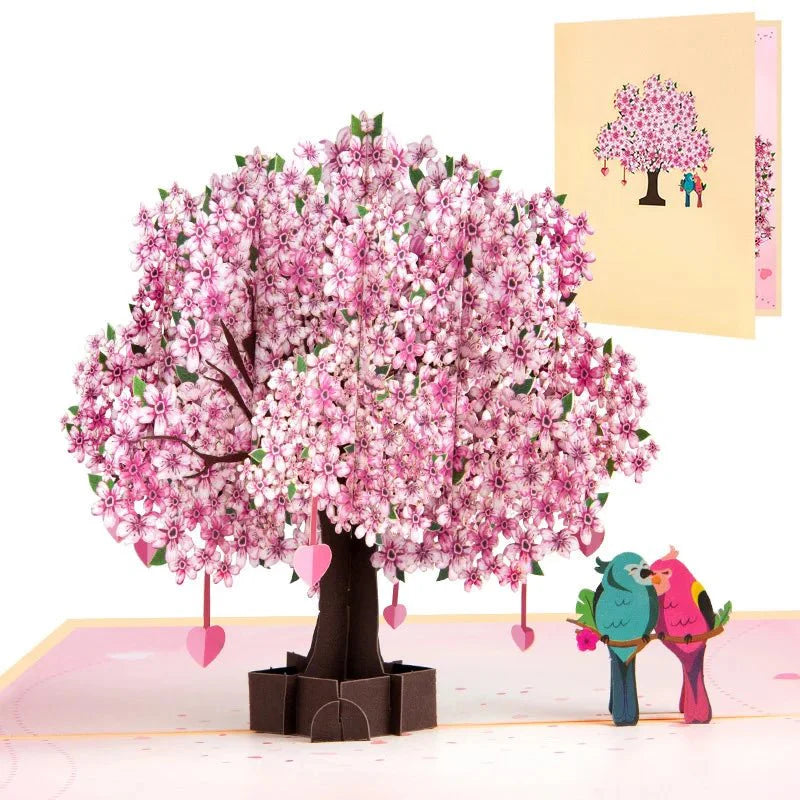 Thoughtful 3D Pop - Up Flower Bouquet Card - Forever Floral Greeting Set - Quincelle.co