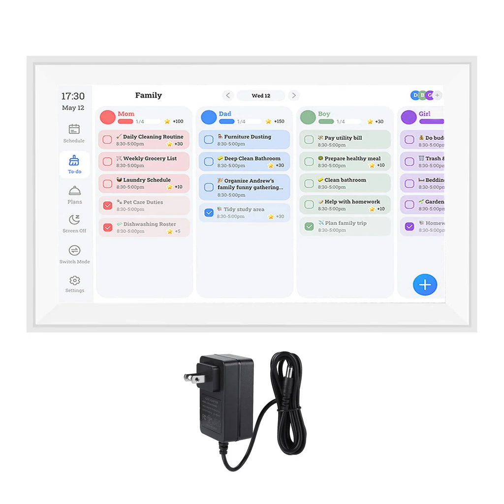 SmartHub 15.6 - Inch Digital Family Calendar | The 2026 Home Command Center - Quincelle.co