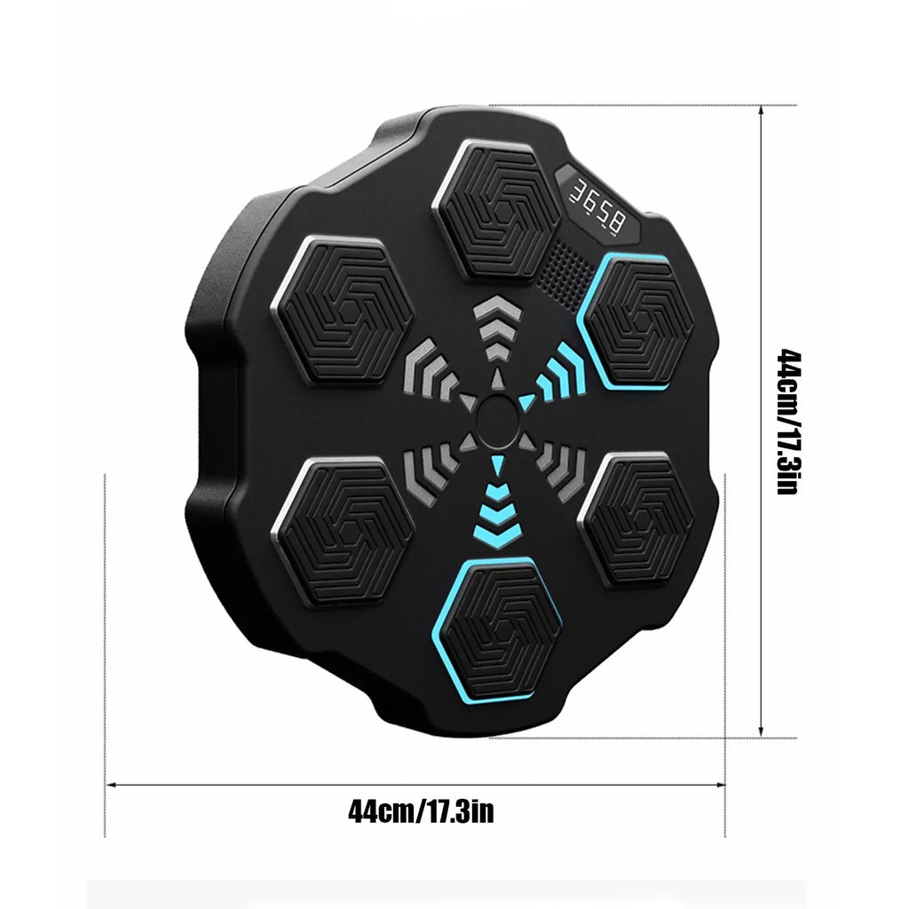 RhythmStrike: LED Music Boxing Machine with Gloves - Quincelle.co