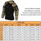 Tactical Camouflage Combat T-Shirt - Wear - Resistant Airsoft & Hunting Apparel - Quincelle.co