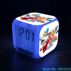 Anime Sonic Mario Bros Figure LED Alarm Clock 7-Color Touch Light Kids D... — View 14
