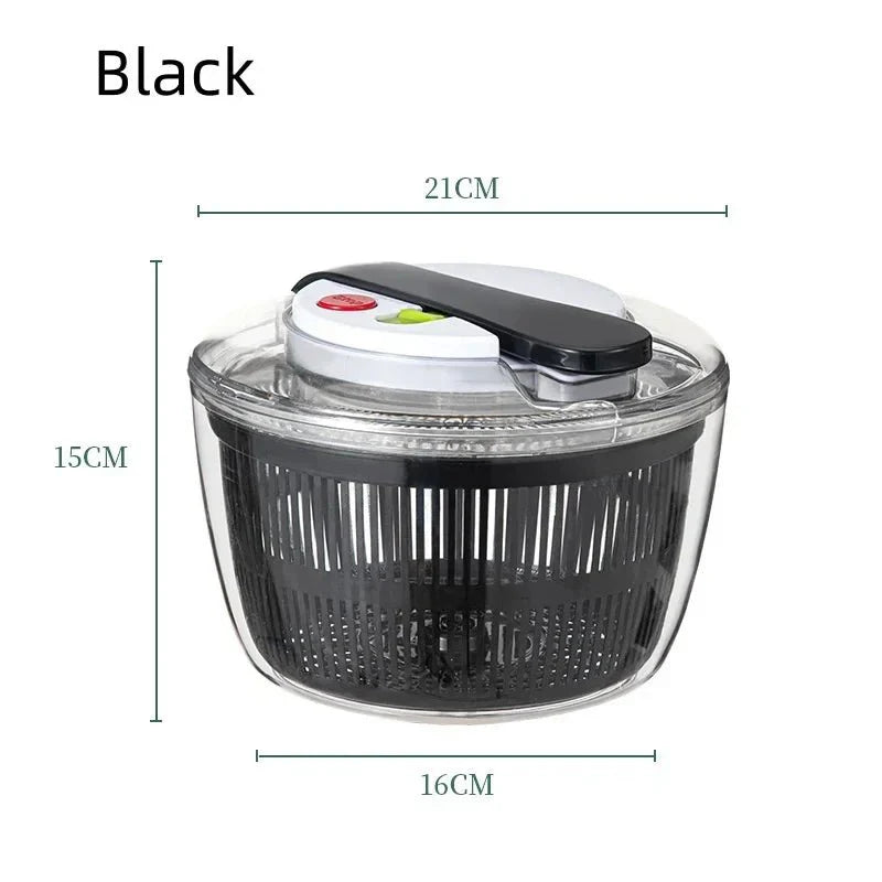 3L Multifunctional Salad Spinner – The All-in-One Freshness Station — View 8