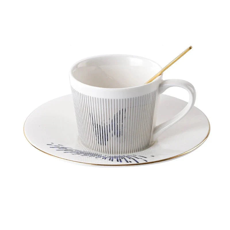 Luycho Anamorphic Mirror Reflection Cup | Locomotion Series Coffee & Tea Set - Quincelle.co