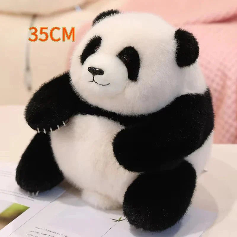 Cute Zoo Panda Plush Toy: 35cm Kawaii Stuffed Animal — View 8