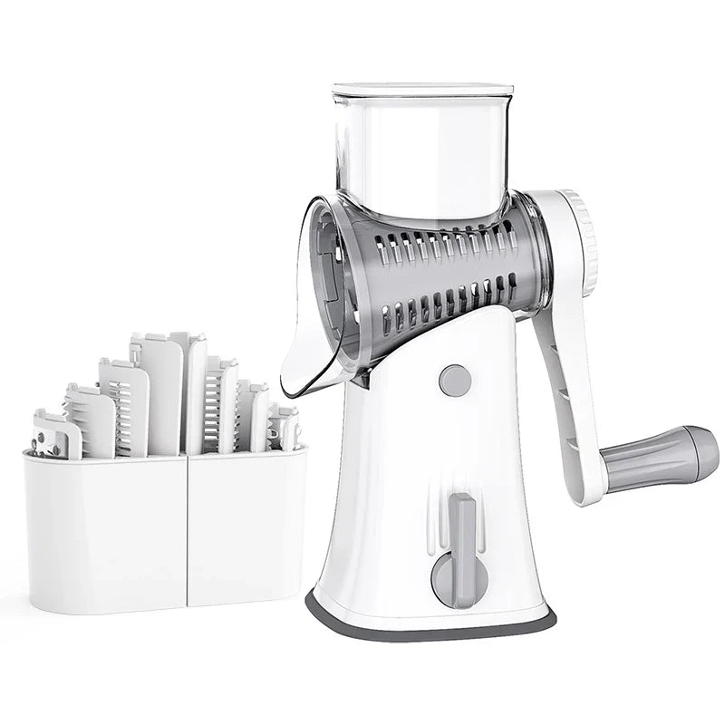 5-in-1 Professional Rotary Grater | Multi-Functional Kitchen Mandoline &... — View 9