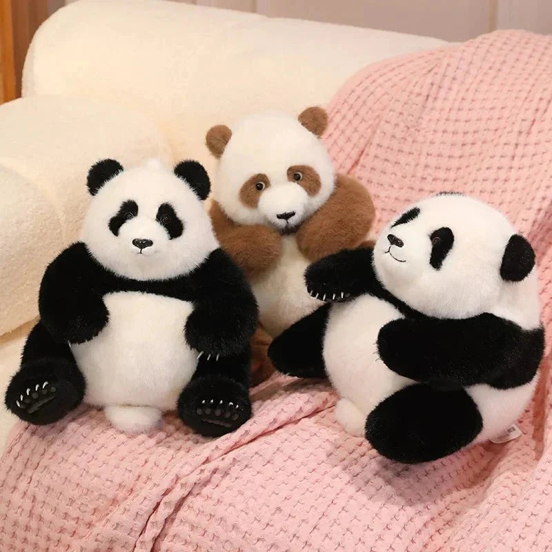 Cute Zoo Panda Plush Toy: 35cm Kawaii Stuffed Animal — View 4
