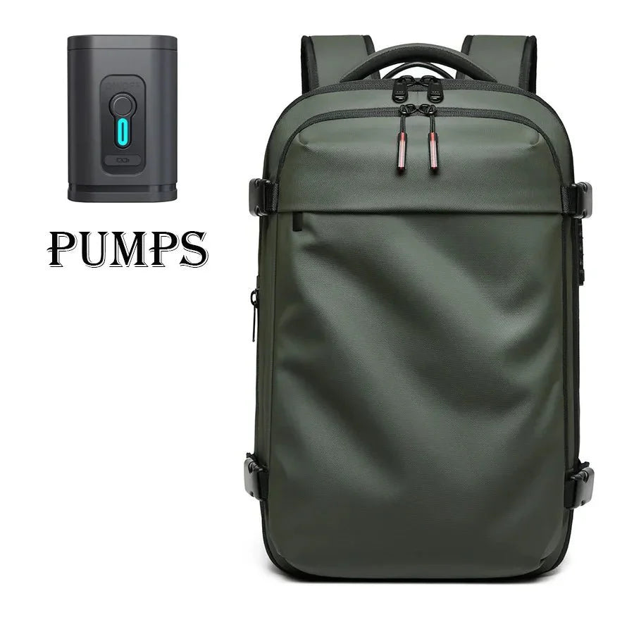 Quincelle 17-Inch Hybrid Compression Backpack | The Ultimate Space-Saver f... — View 15