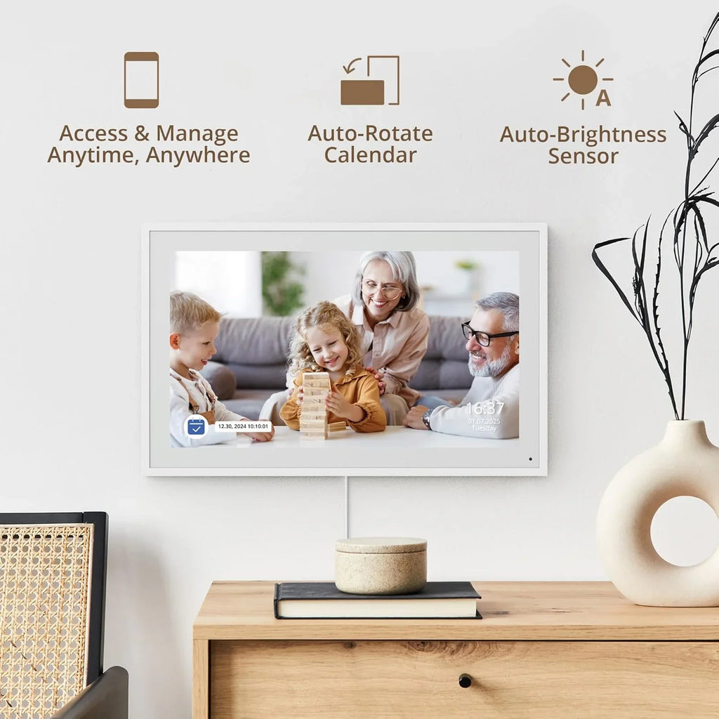 SmartHub 15.6 - Inch Digital Family Calendar | The 2026 Home Command Center - Quincelle.co