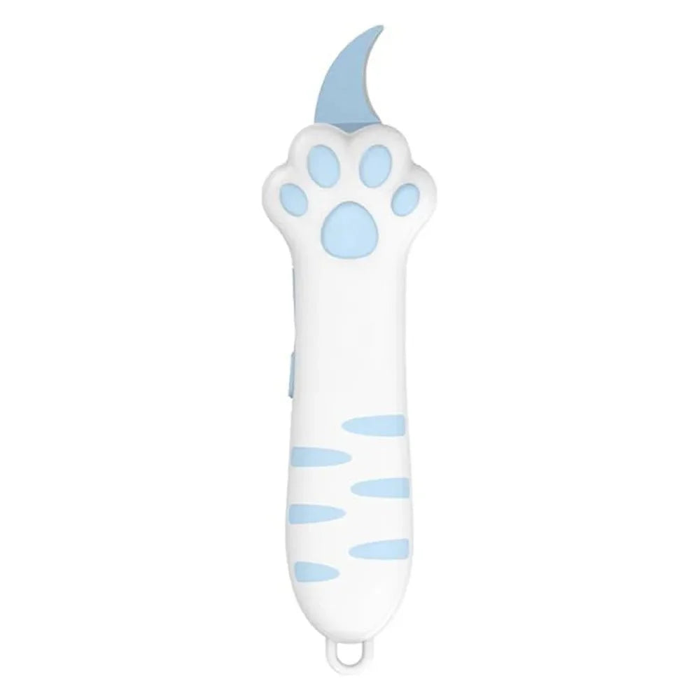 Cute Cat Paw Sharp Box Cutter: Mini Portable Cat Claw Utility Knife — View 8