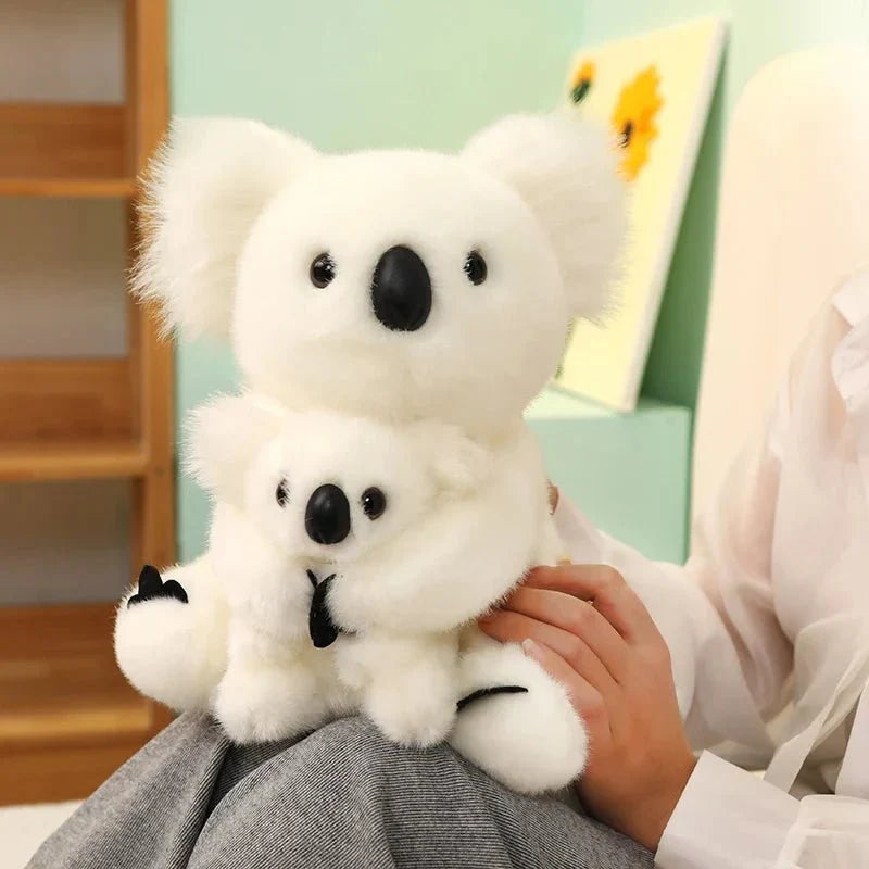 Lovely Australia Koala Plush Toy: Furry, Soft, and Huggable! - Quincelle.co