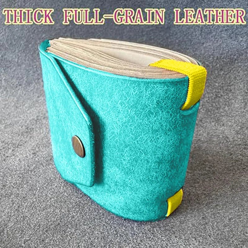 The Cash Wrap Leather Wallet – Luxury Compact Money Organizer & Fast Cash Access Holder - Quincelle.co