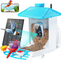 Smart Solar Bird Feeder with AI Camera HD WiFi Bird Watching Feeder Real... — Gift Idea