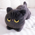 Cute Black Cat Plush Toy - Kawaii Cuddly Pillow Cushion — View 4