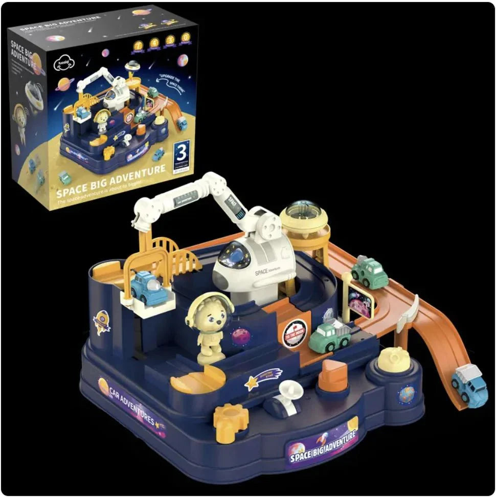 Children's Adventure Train Set Toy for Car Entrance — Gift Idea