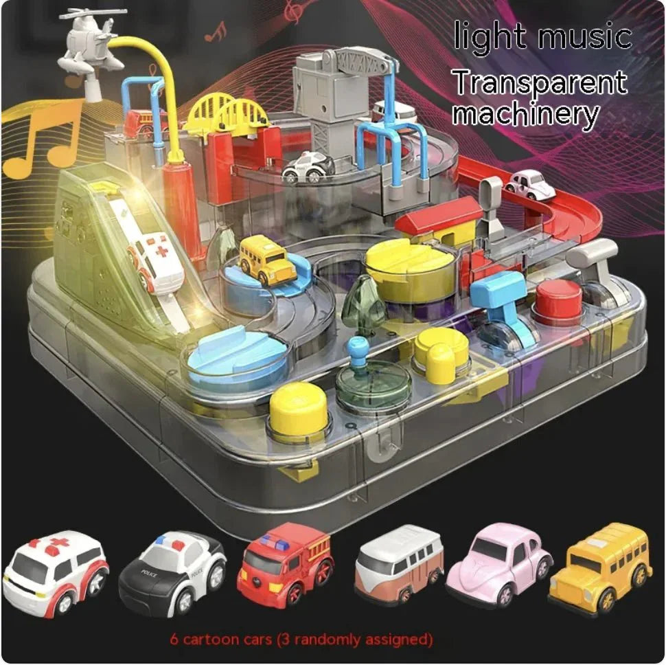Children's Adventure Train Set Toy for Car Entrance — View 25