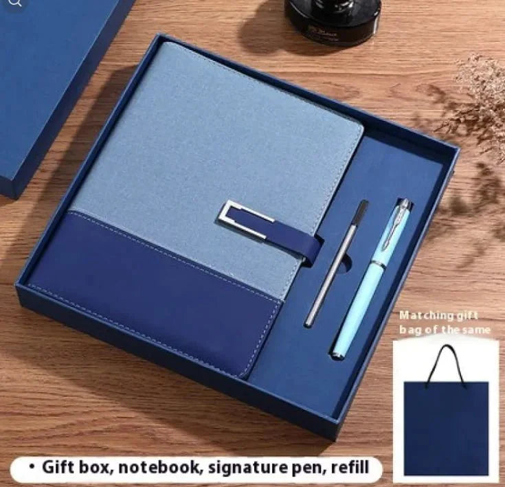 Business Thickening Notebook Soft Leather High-grade Gift Set — View 7