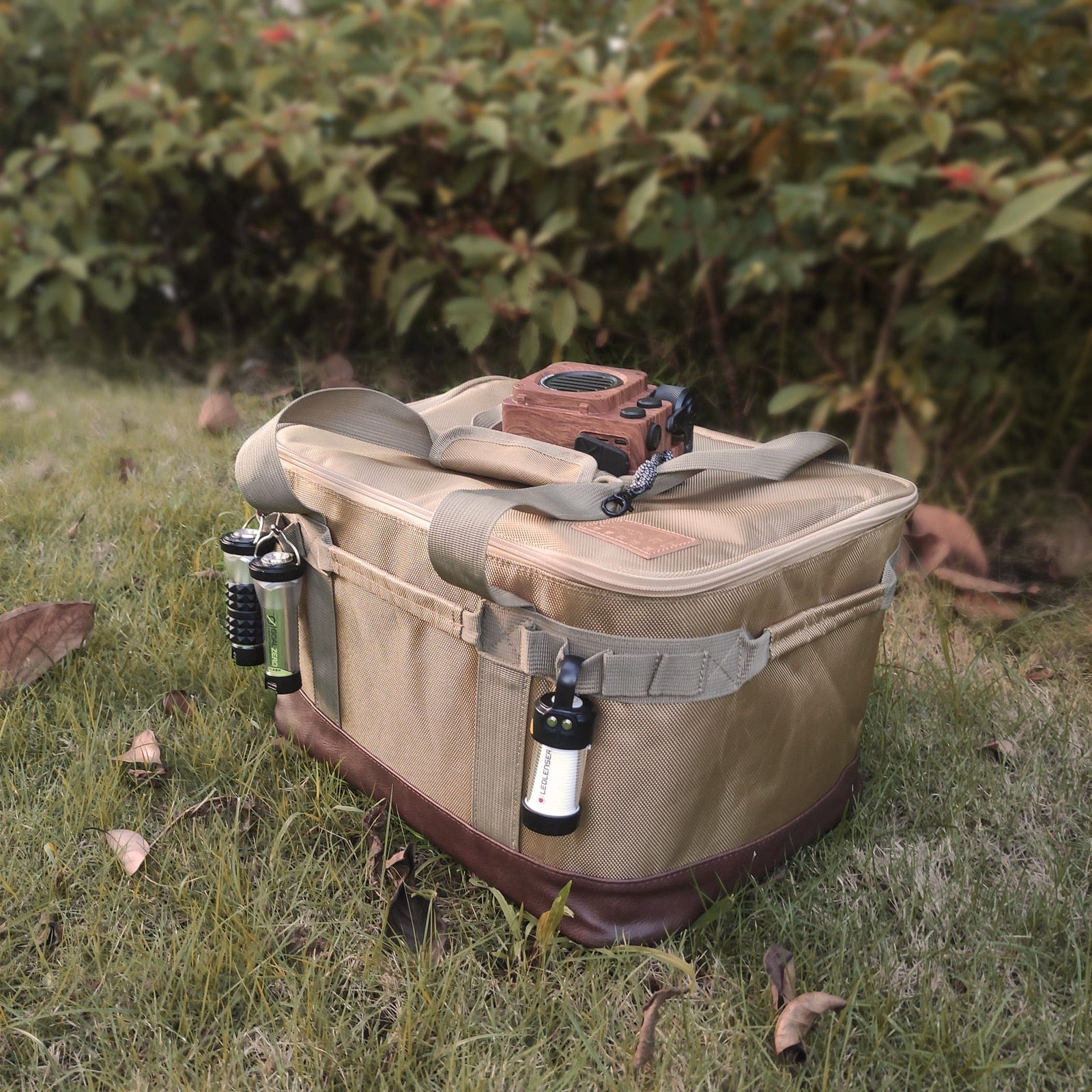 Quincelle Outdoor Camping Storage Bag – 300D Oxford Waterproof, 3-Lay... — View 5