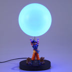 Anime Dragon Ball Z Goku Spirit Bomb LED Figure Lamp 25cm USB Desk Light DBZ Fan Gift - Quincelle.co