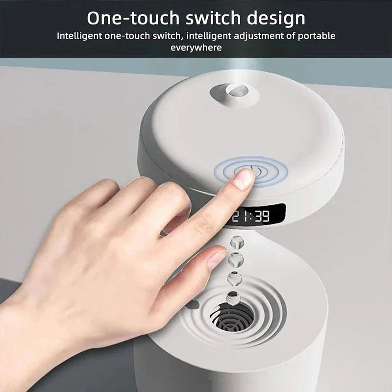 Anti-Gravity Reverse Flow Water-Drop Humidifier — View 7