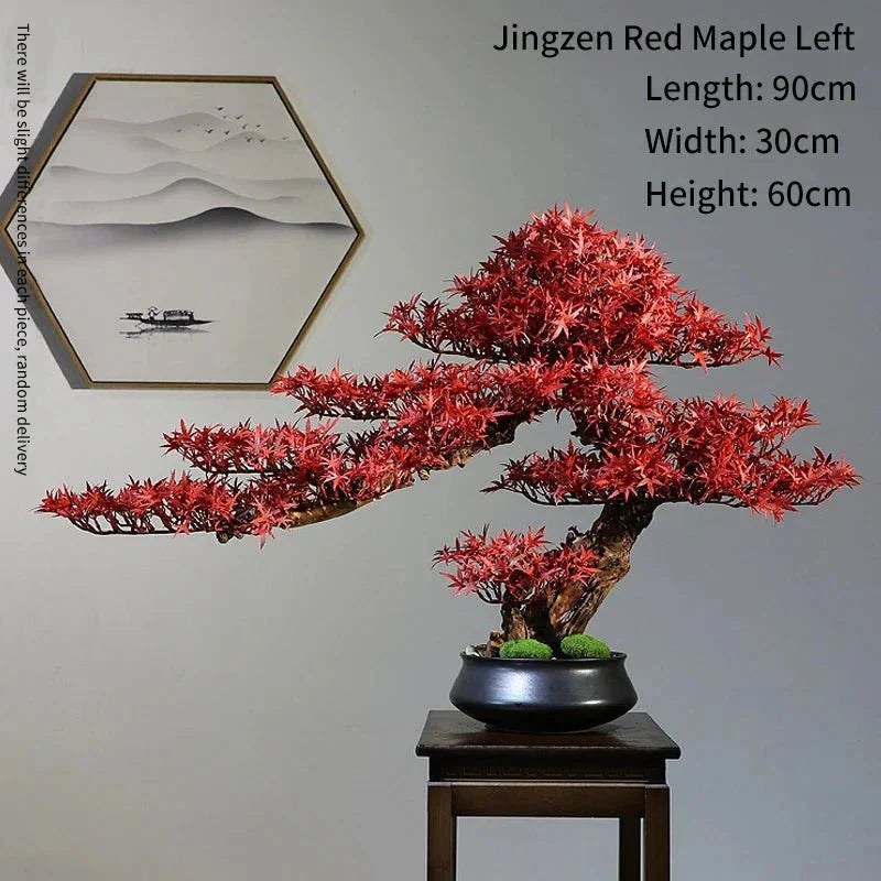 Artificial Bonsai Tree - Premium Immortal Welcoming Pine Home Decor — View 15